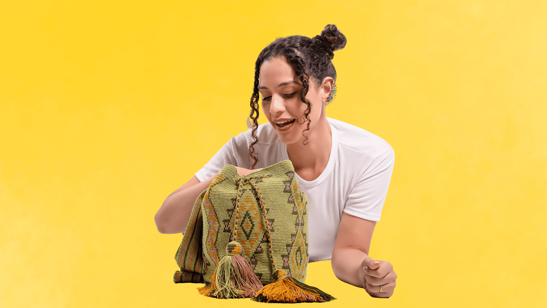 Wayuu Bag Handcrafted by Wayuu artisans in Colombia