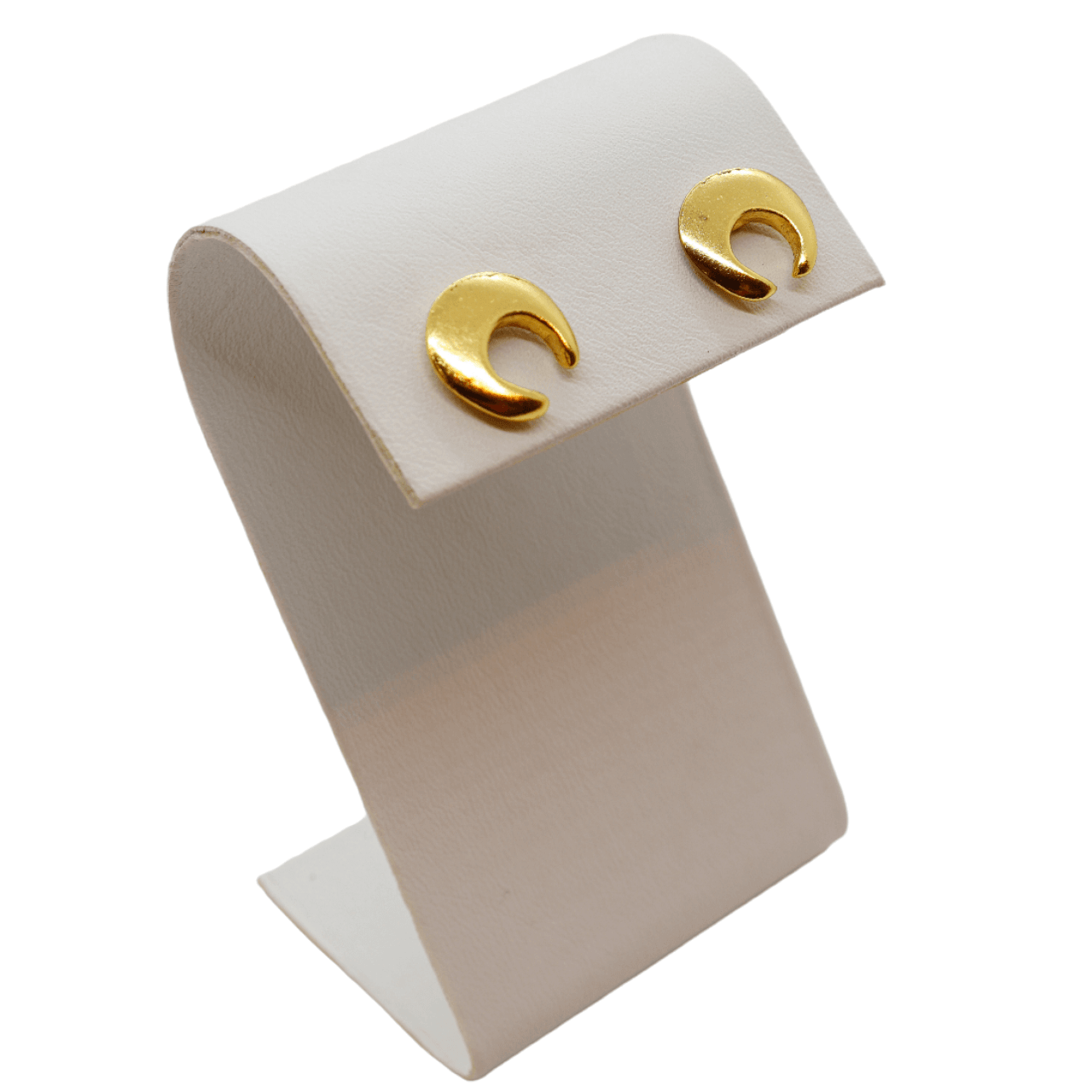 Handcrafted 24K gold plated studs earrings, inspired by ancient Pre-Colombian motifs. Ideal for daily wear or gifting on special occasions like Mother's Day, anniversaries, or birthdays