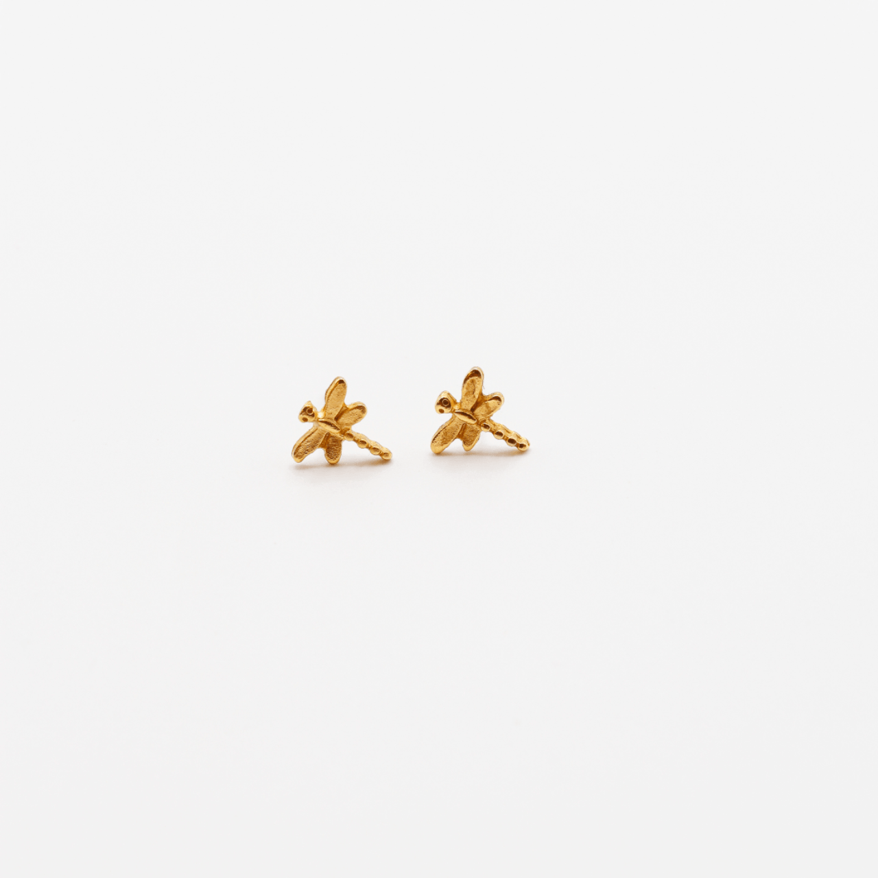 Handcrafted 24K gold plated studs earrings, inspired by ancient Pre-Colombian motifs. Ideal for daily wear or gifting on special occasions like Mother's Day, anniversaries, or birthdays