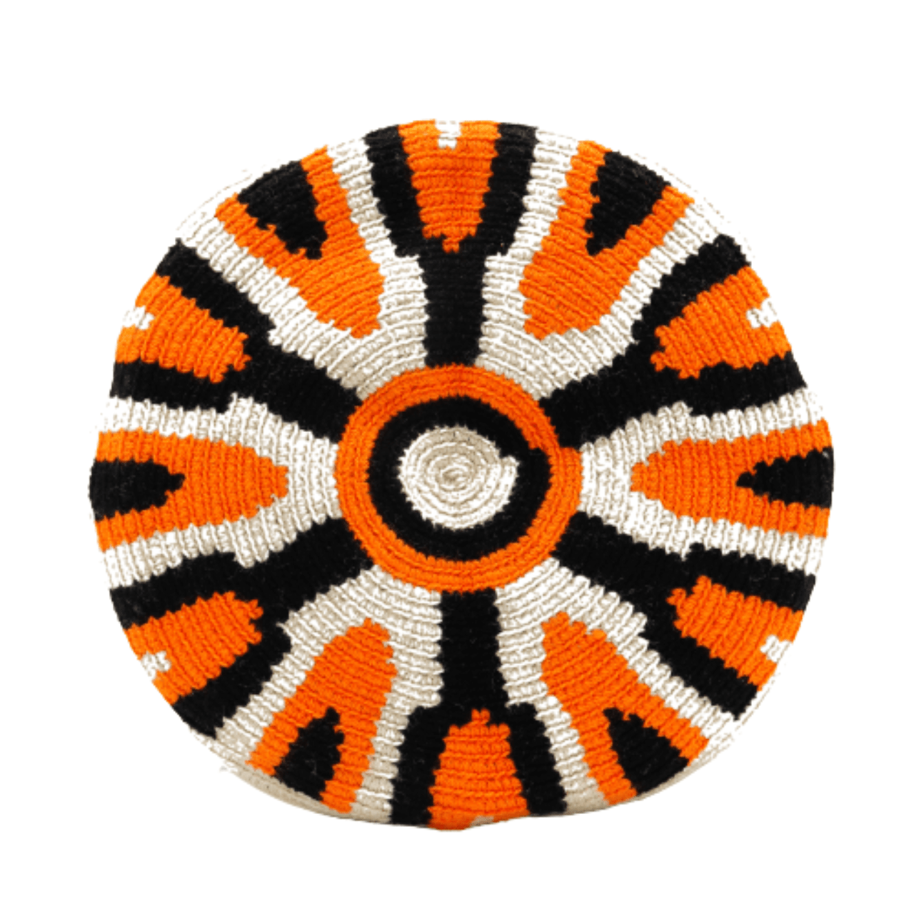 Enhance your style with the captivating Eira Wayuu Bag featuring a beautiful combination of beige, black, and orange. Adorned with a stunning pattern, this Wayuu bag remains a beloved choice, adding a touch of timeless charm to any outfit.