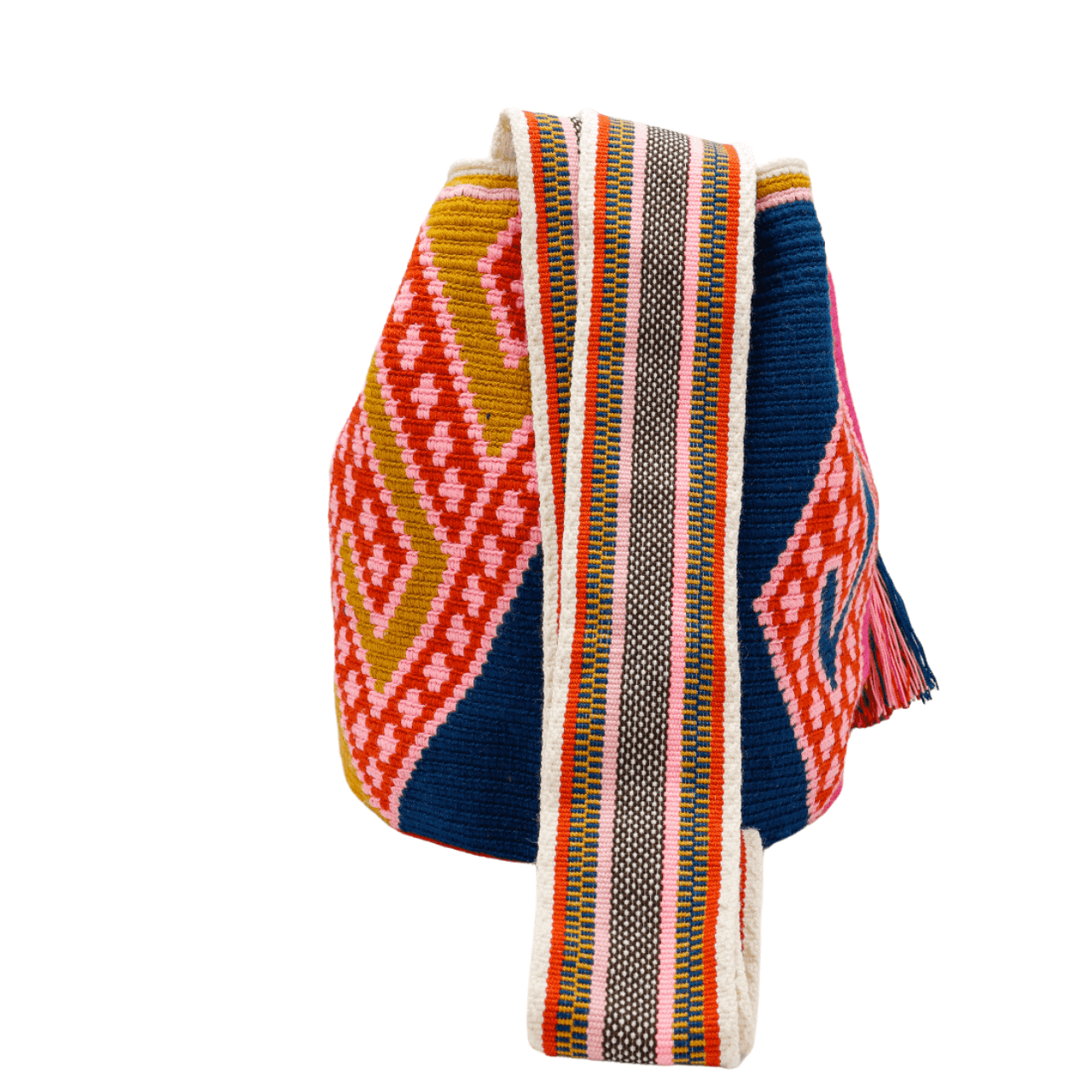 Isidora Wayuu Bag, Unique Pattern in a Rainbow of Colors