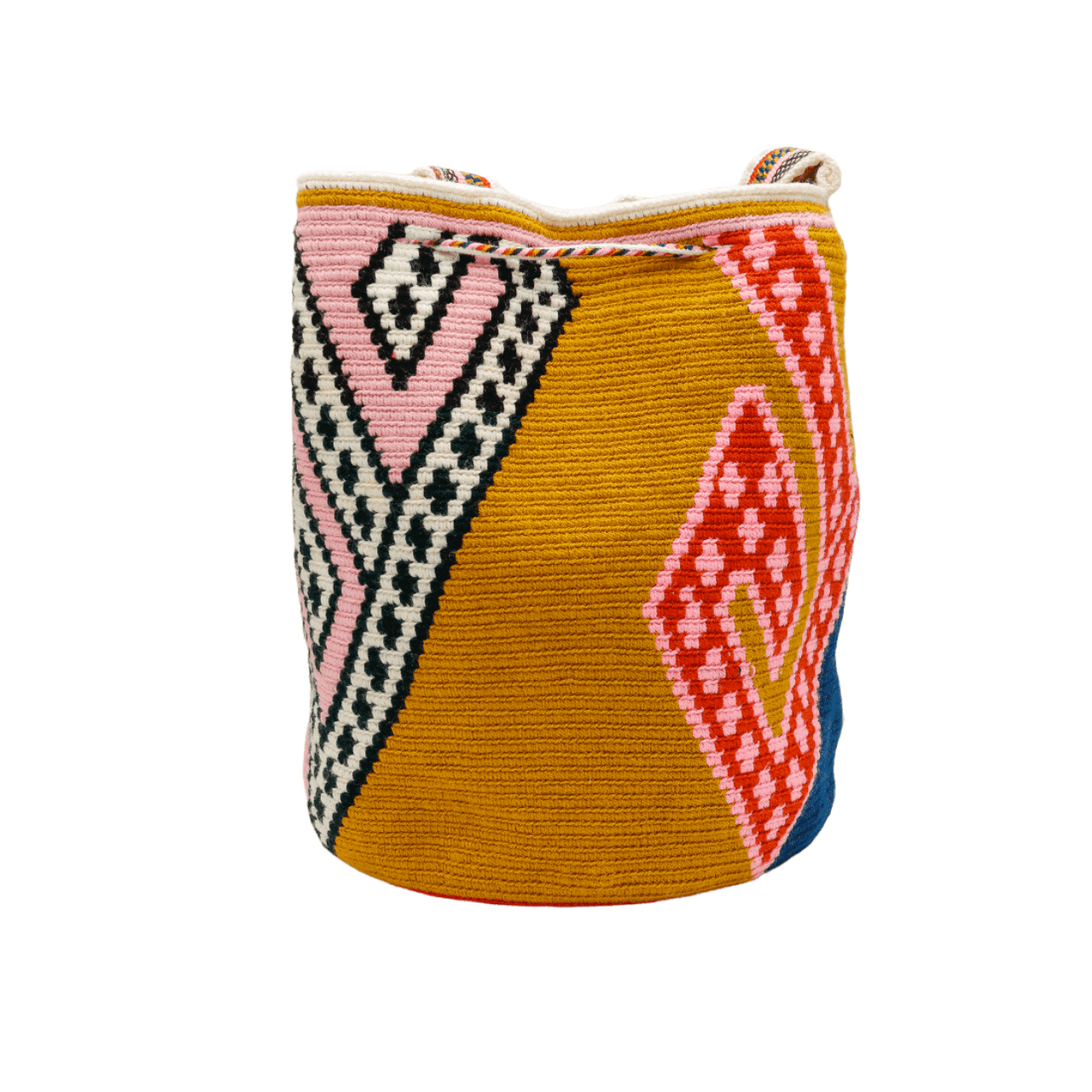 Isidora Wayuu Bag, Unique Pattern in a Rainbow of Colors