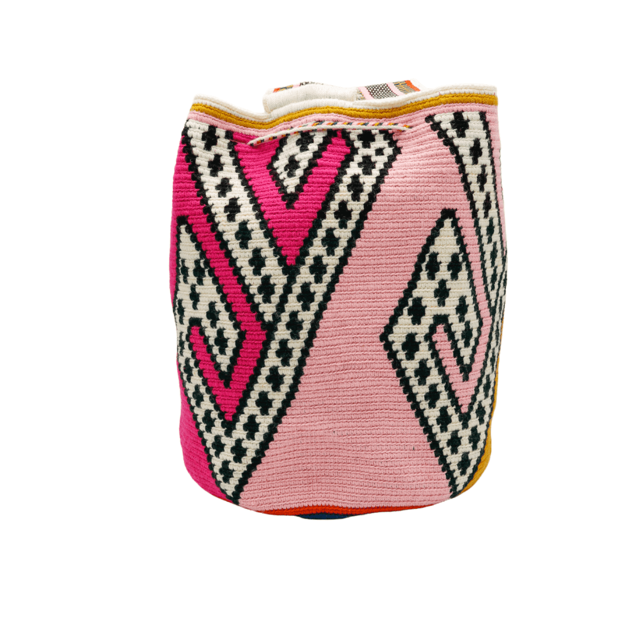 Isidora Wayuu Bag, Unique Pattern in a Rainbow of Colors