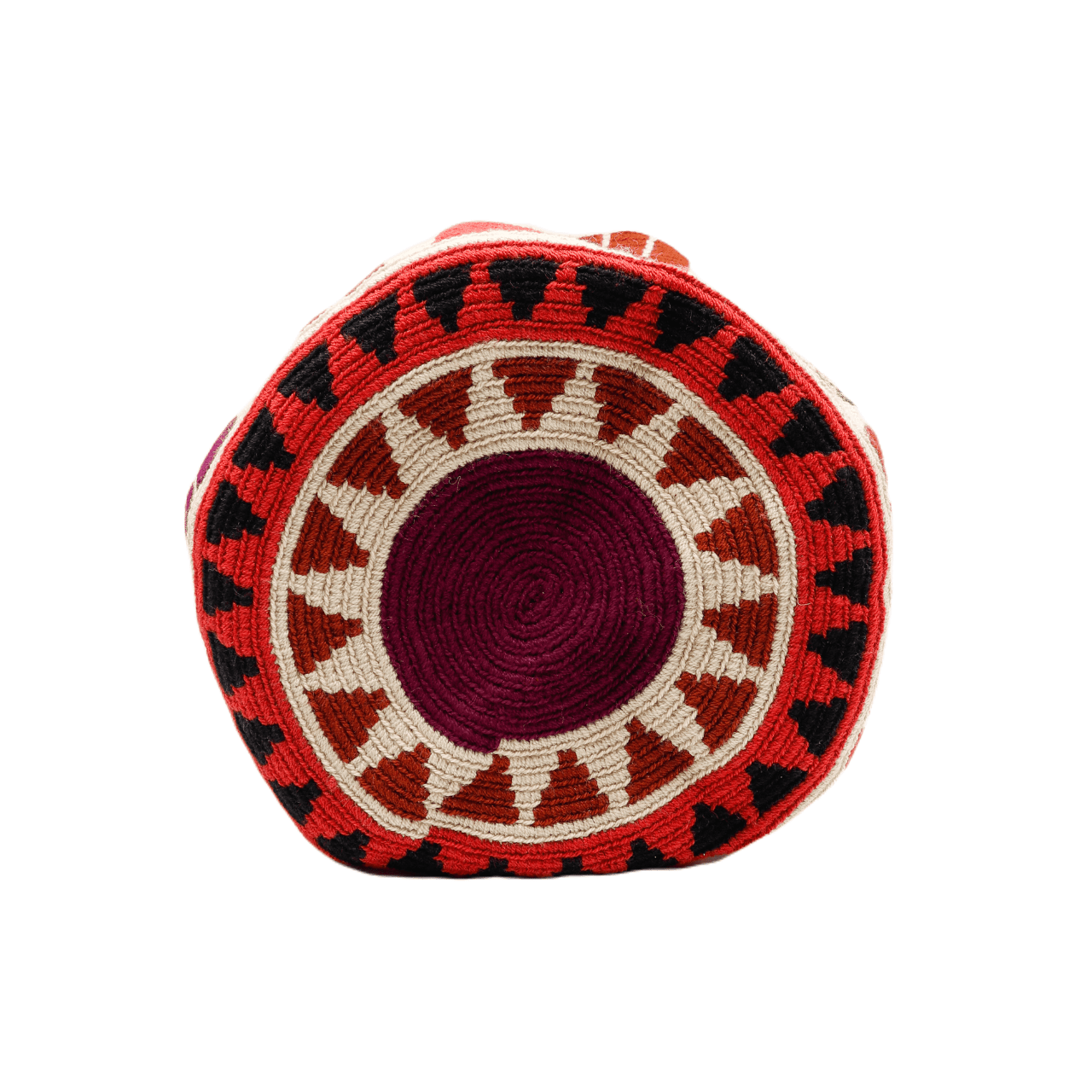 Sami Wayuu Bag in Beige, Black, Rust, and Wine Colors