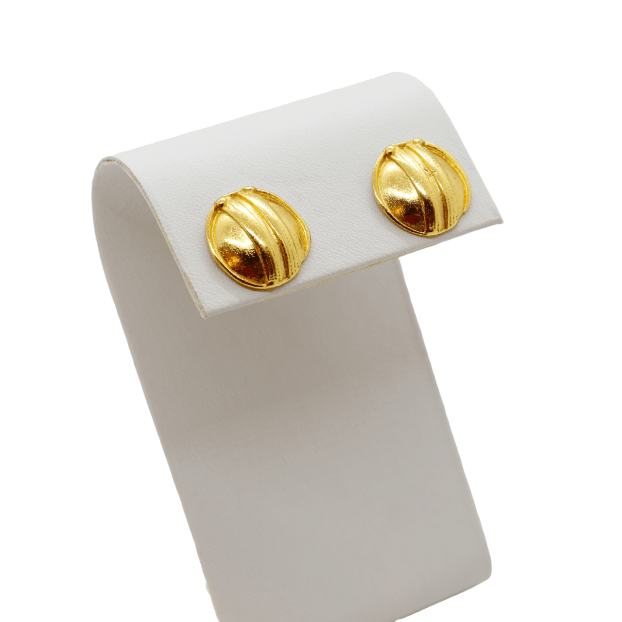 Handcrafted 24K gold plated studs earrings, inspired by ancient Pre-Colombian motifs. Ideal for daily wear or gifting on special occasions like Mother's Day, anniversaries, or birthdays