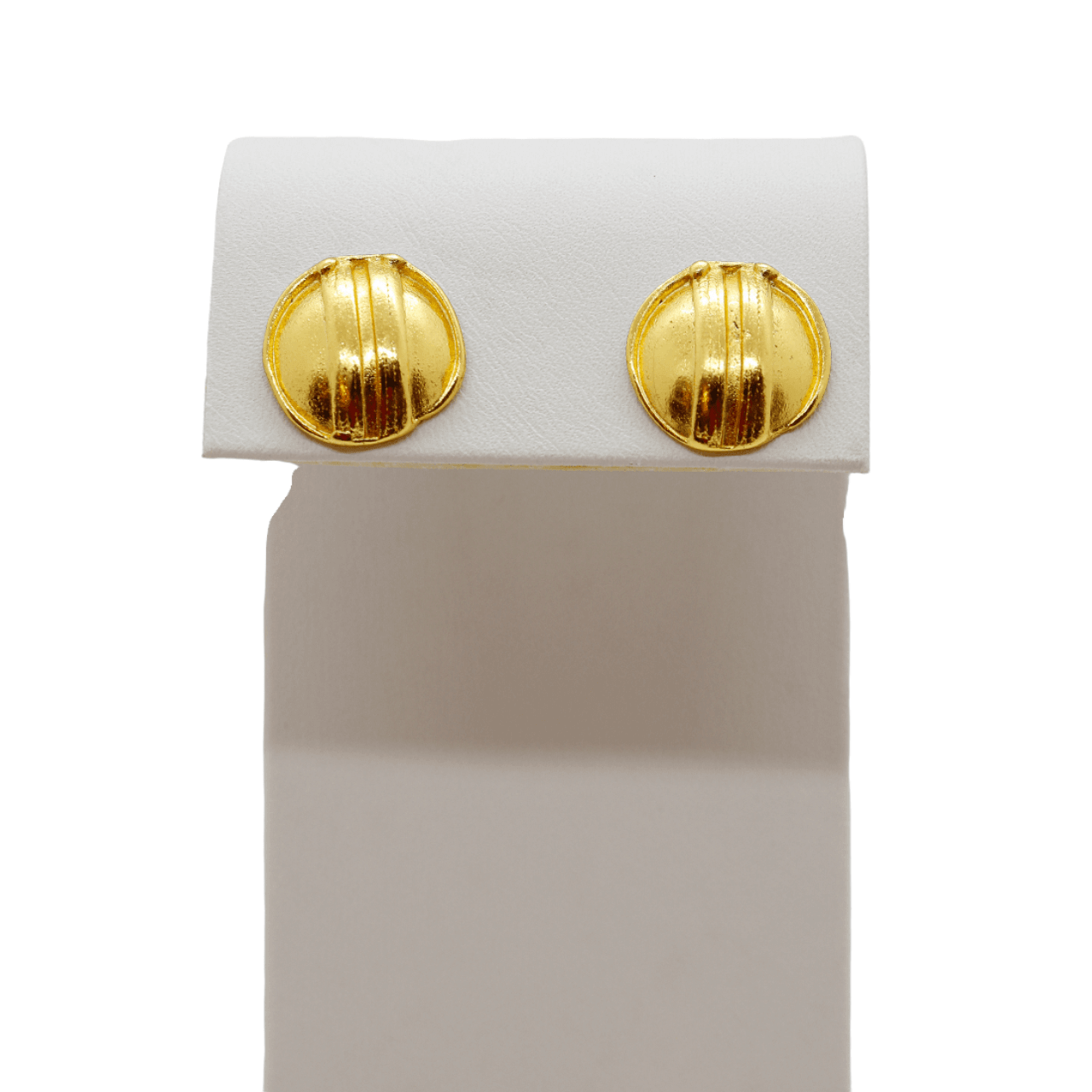 Handcrafted 24K gold plated studs earrings, inspired by ancient Pre-Colombian motifs. Ideal for daily wear or gifting on special occasions like Mother's Day, anniversaries, or birthdays