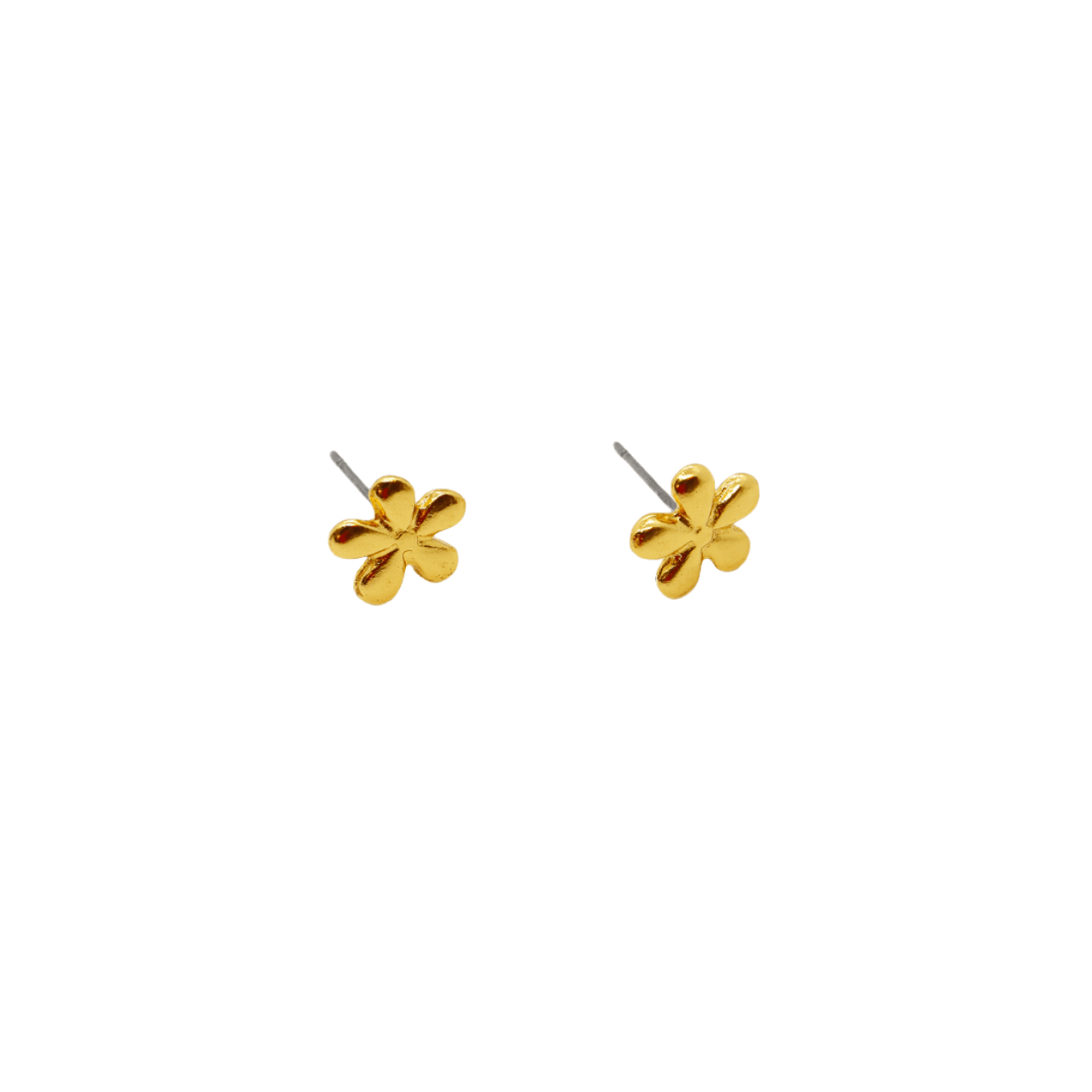 Handcrafted 24K gold plated studs earrings, inspired by ancient Pre-Colombian motifs. Ideal for daily wear or gifting on special occasions like Mother's Day, anniversaries, or birthdays