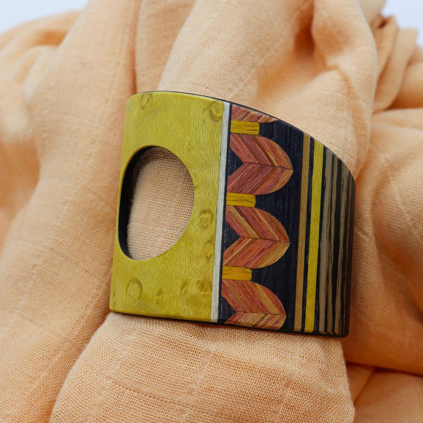 Nogal Wood Bangles - Origin Colombia