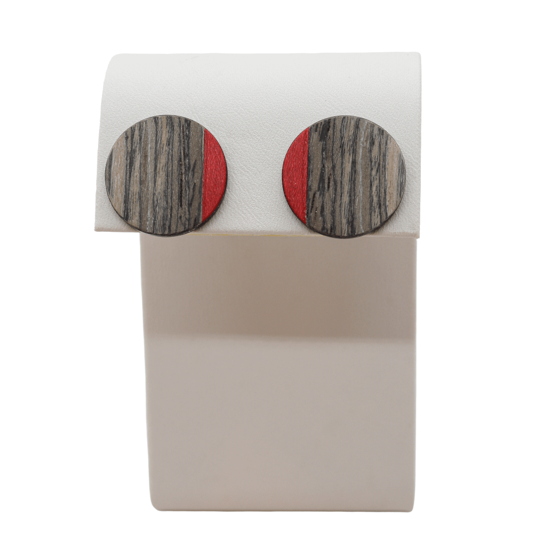 Liling Wooden Earrings Studs - Origin Colombia