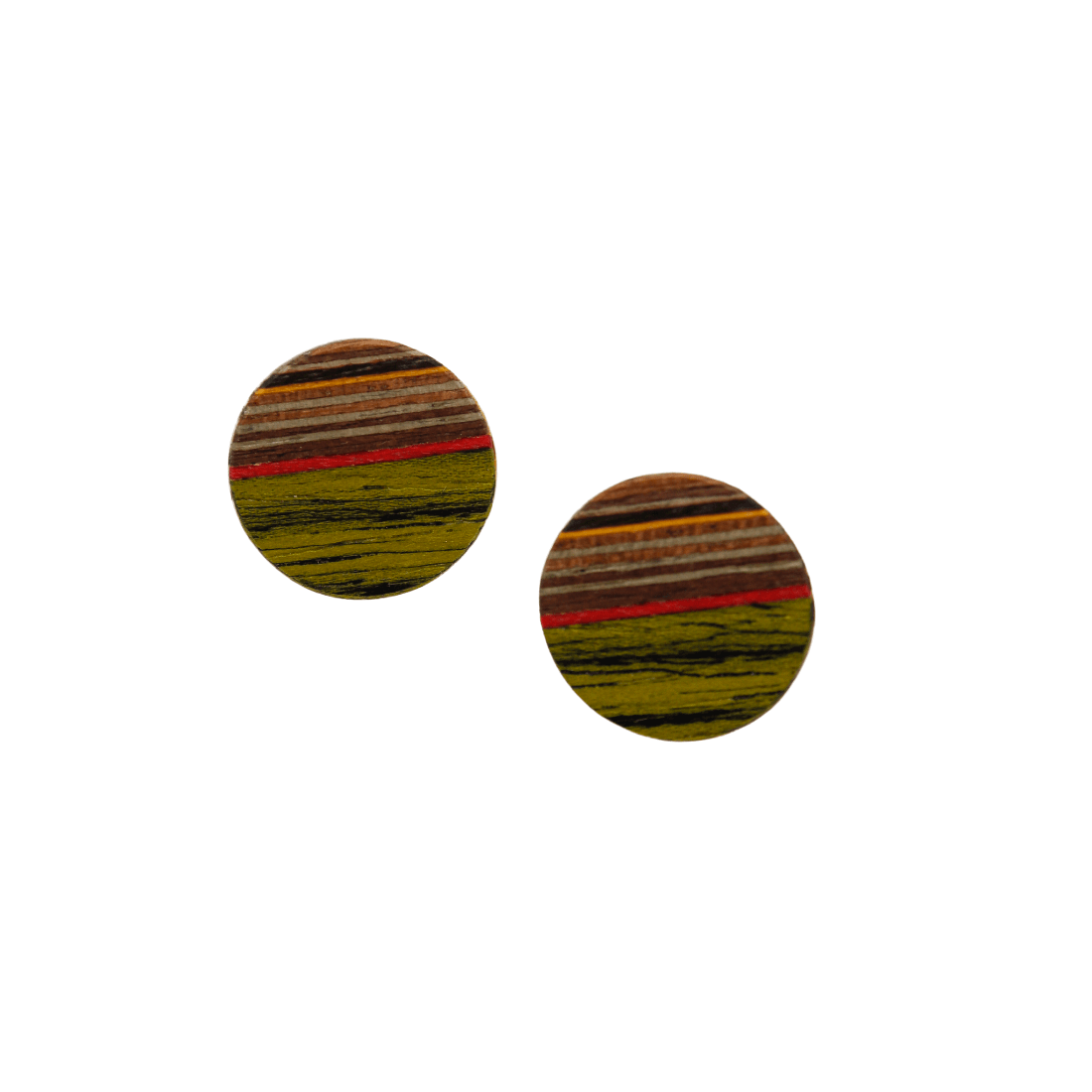 Tibar Wood Earrings - Origin Colombia
