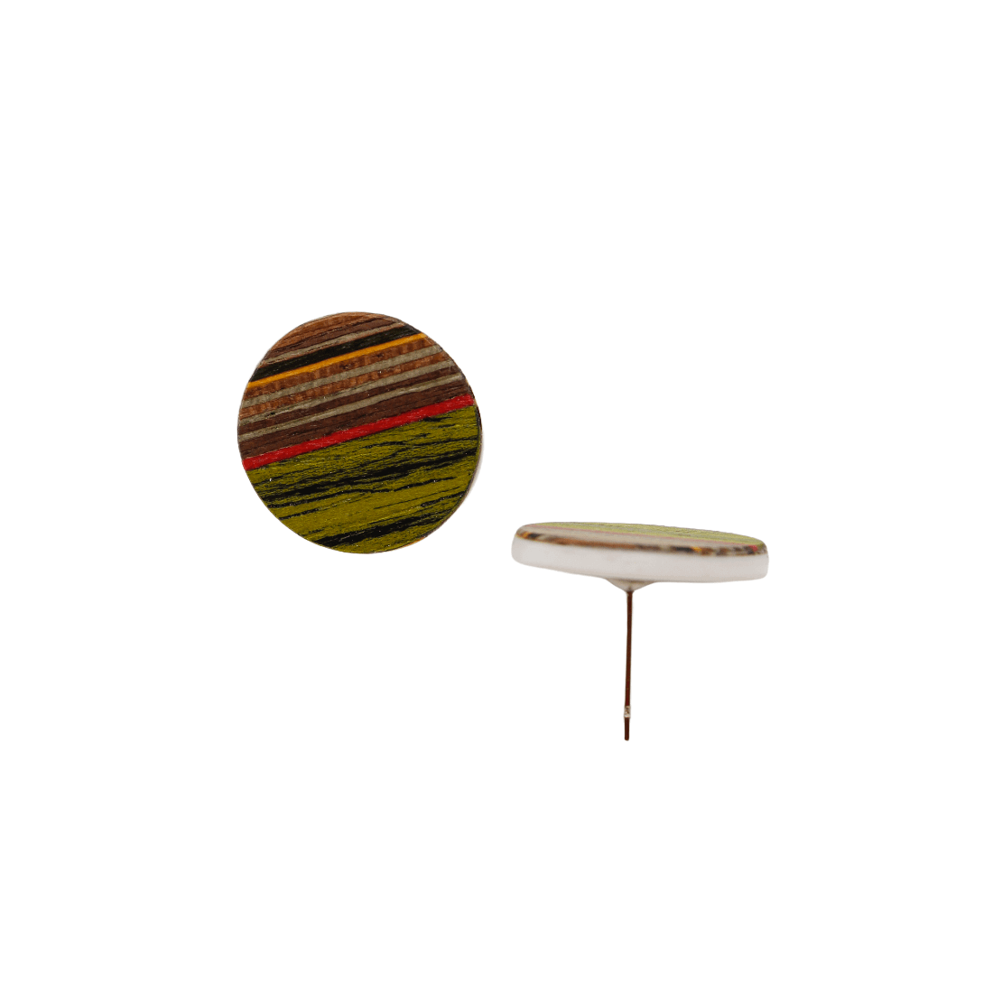 Tibar Wood Earrings - Origin Colombia