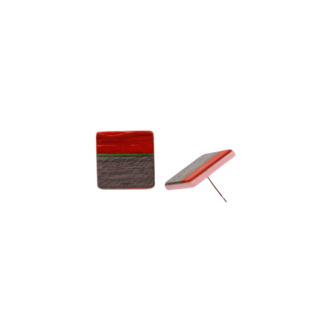 Dina Wood Earrings - Origin Colombia