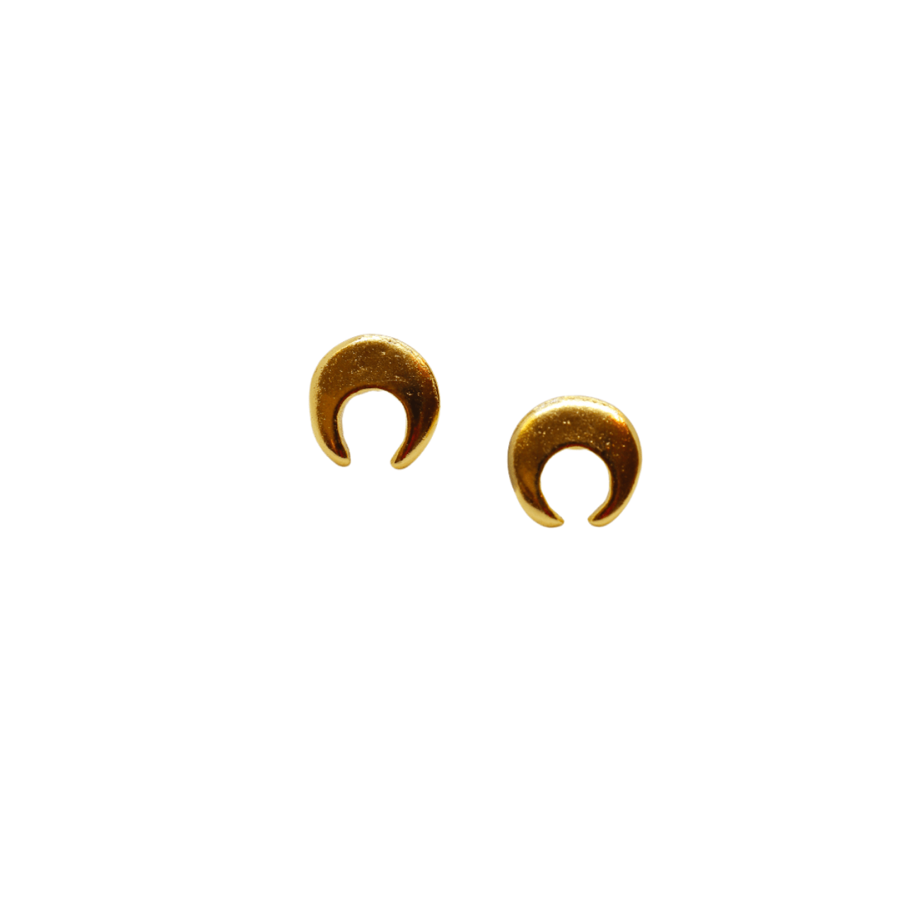 Handcrafted 24K gold plated studs earrings, inspired by ancient Pre-Colombian motifs. Ideal for daily wear or gifting on special occasions like Mother's Day, anniversaries, or birthdays