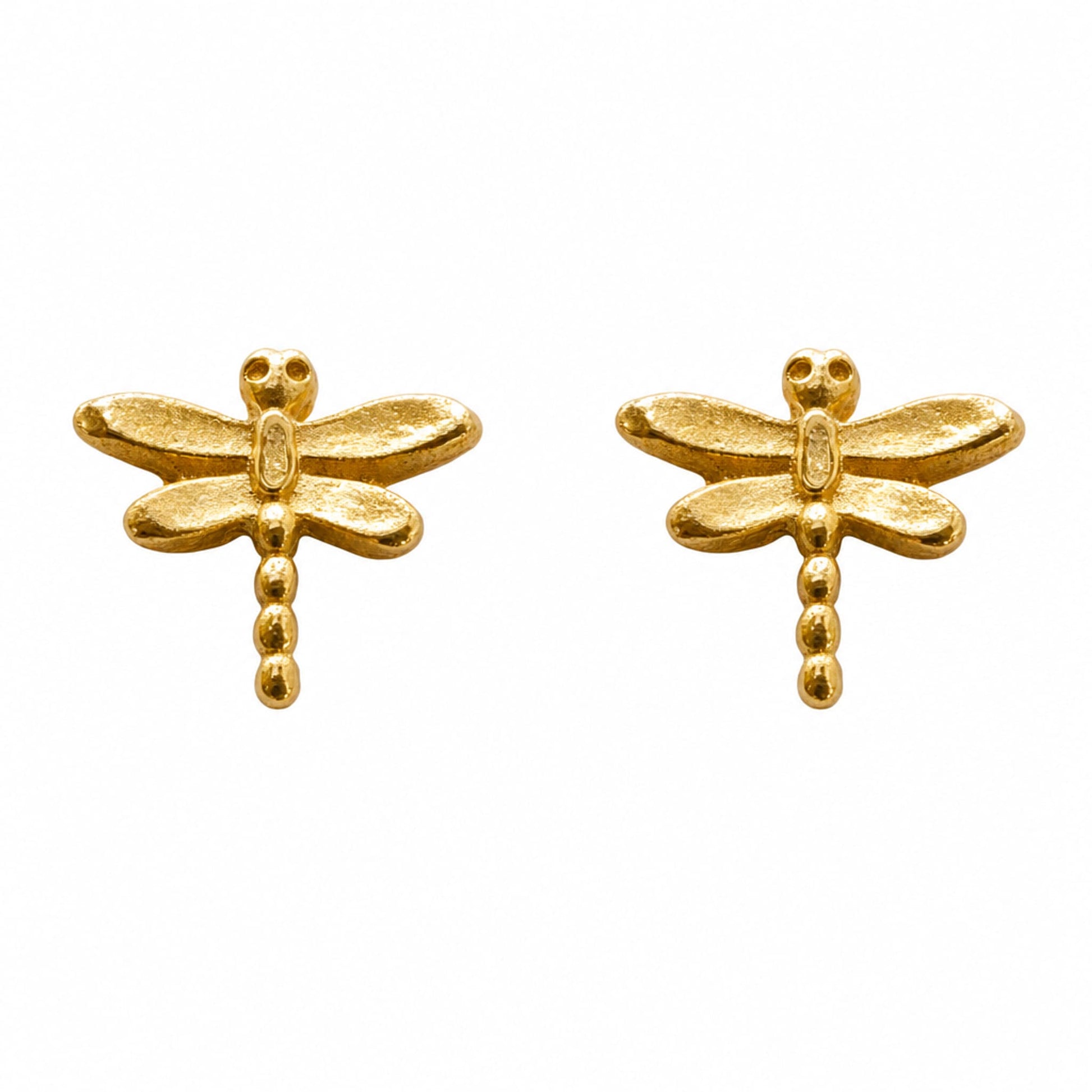 Handcrafted 24K gold plated studs earrings, inspired by ancient Pre-Colombian motifs. Ideal for daily wear or gifting on special occasions like Mother's Day, anniversaries, or birthdays