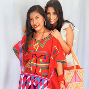 Women of the Wayuu Tribe from La Guajira, Colombia 
