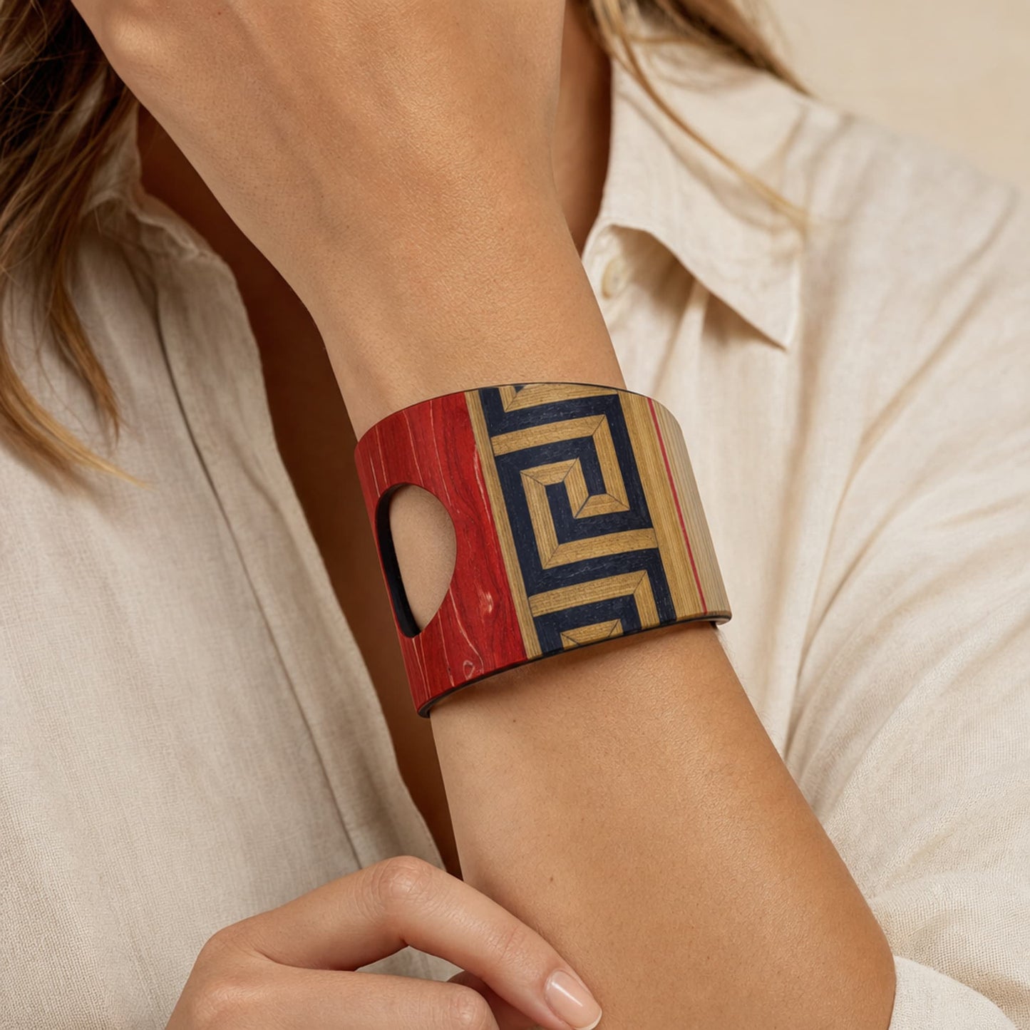 Nogal Wood Bangles - Origin Colombia