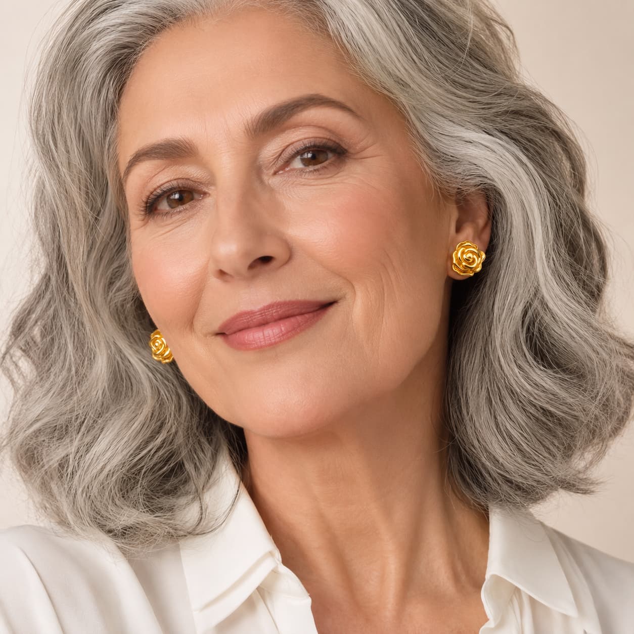 Handcrafted 24K gold plated studs earrings, inspired by ancient Pre-Colombian motifs. Ideal for daily wear or gifting on special occasions like Mother's Day, anniversaries, or birthdays