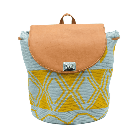colombian leather rucksack backpack Kenneth Cole Reaction Laptop Backpack, Brown (580671E) Features extra padded adjustable ergonomic backpack straps along with a comfortable extra padded rear exterior air mesh back panels with an air flow system for ultimate comfort while on the move Handcrafted Colombian Wayuu Backpack Mochila
